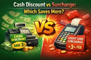 cash discount vs surcharge programs