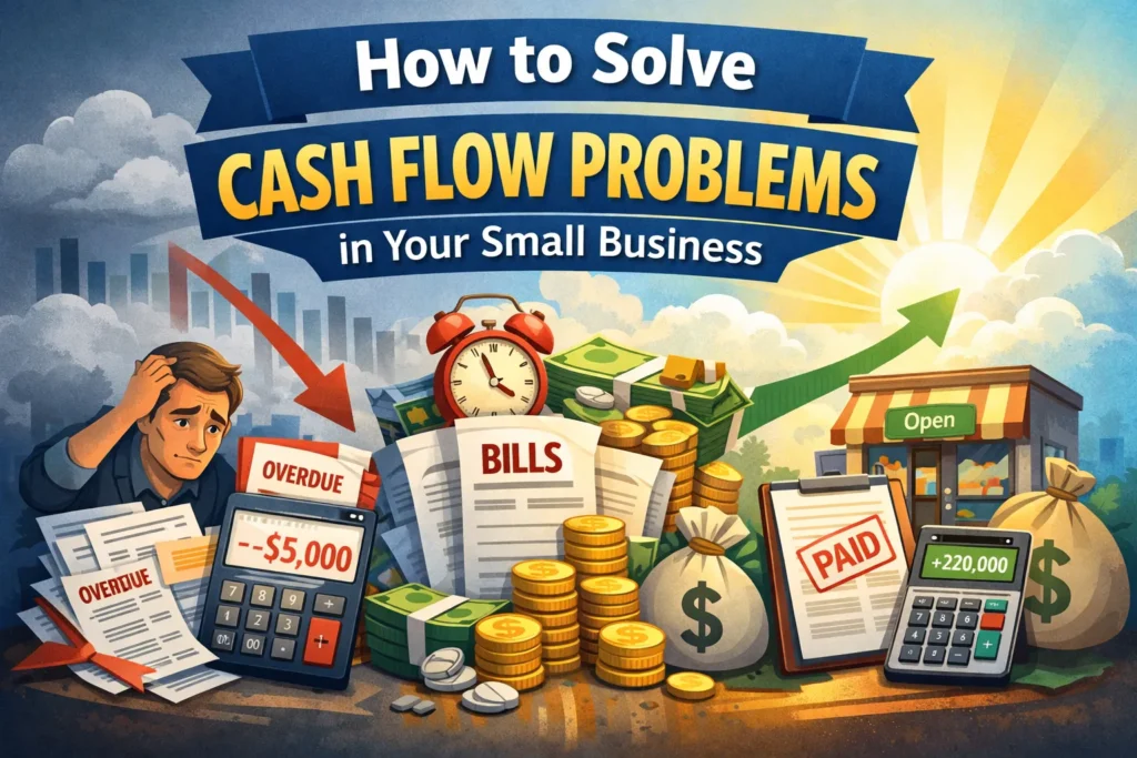 How to Solve Cash Flow Problems in Your Small Business